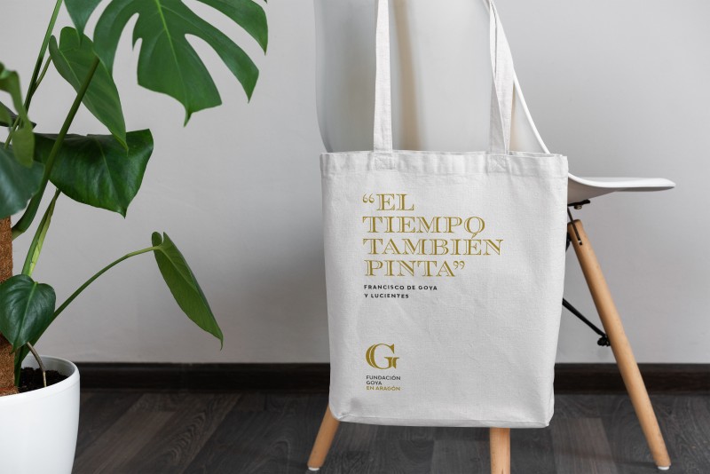 Tote bag el tiempo también pinta 1 Tote Bag